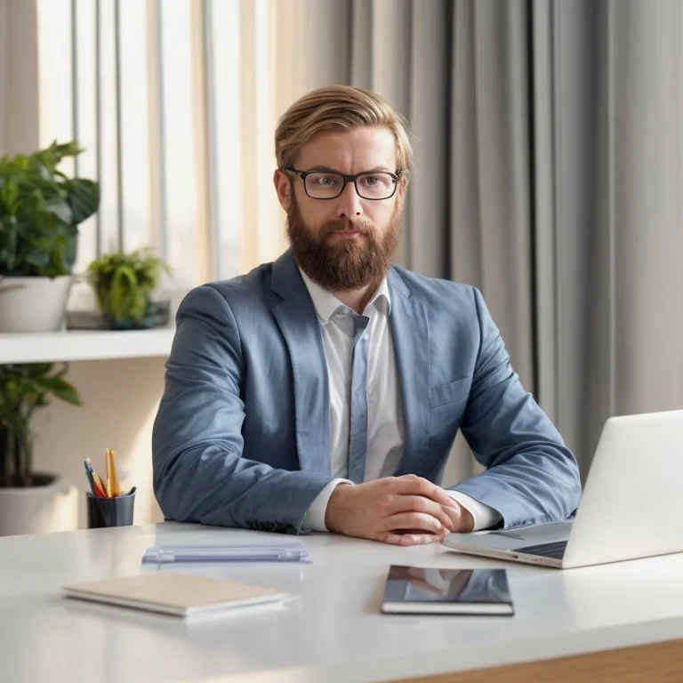 瞑想に集中する監督者のイメージ